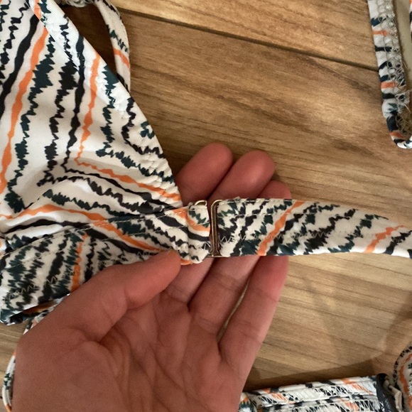 Zebras & Libras Striped Racerback Bikini - Picture 5 of 7